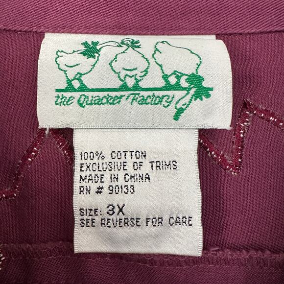 QUACKER FACTORY 3X Vintage Rose Floral Rhinestone Embellished western Shirt - Picture 11 of 14